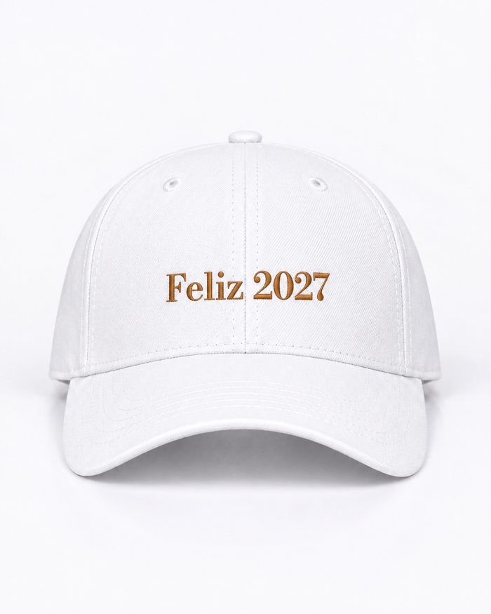 Coleção Fim de Ano - Dad Hat - White